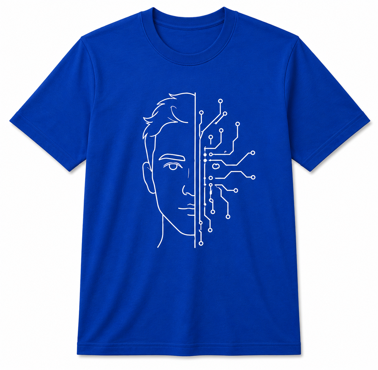 Digital God Cotton T Shirt