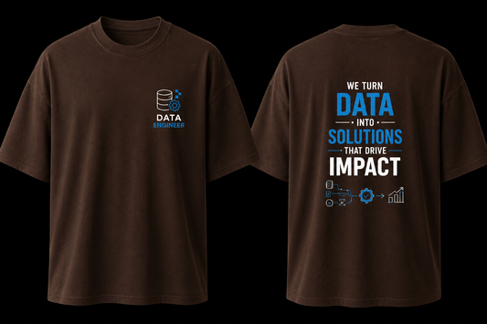 Data Engineer Oversized Cotton T Shirt