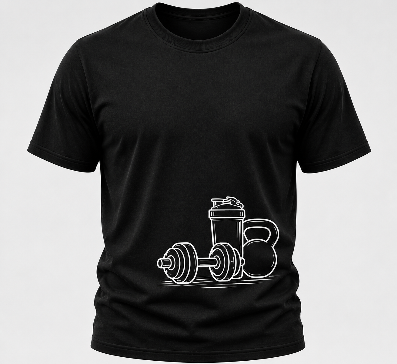 Gym Equipment Cotton T Shirt