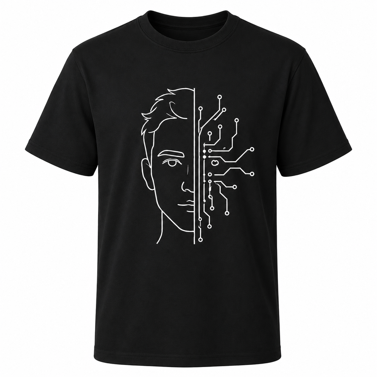 Digital God Cotton T Shirt