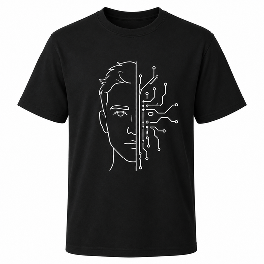 Digital God Cotton T Shirt