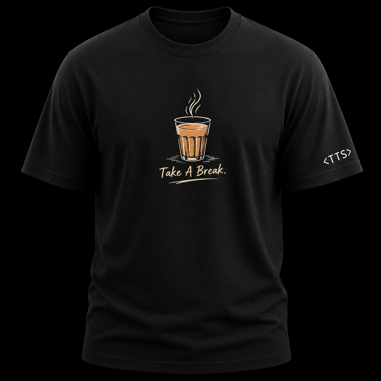 Tea Break Cotton T Shirt