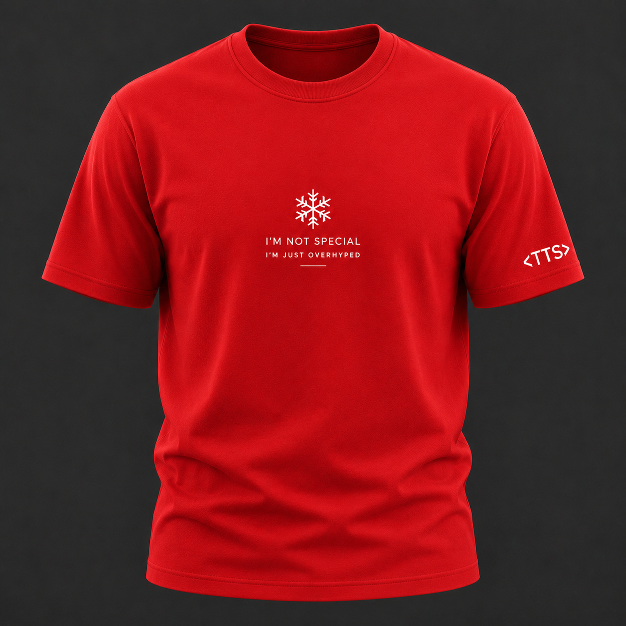 Snowflake Specialist Cotton T Shirt