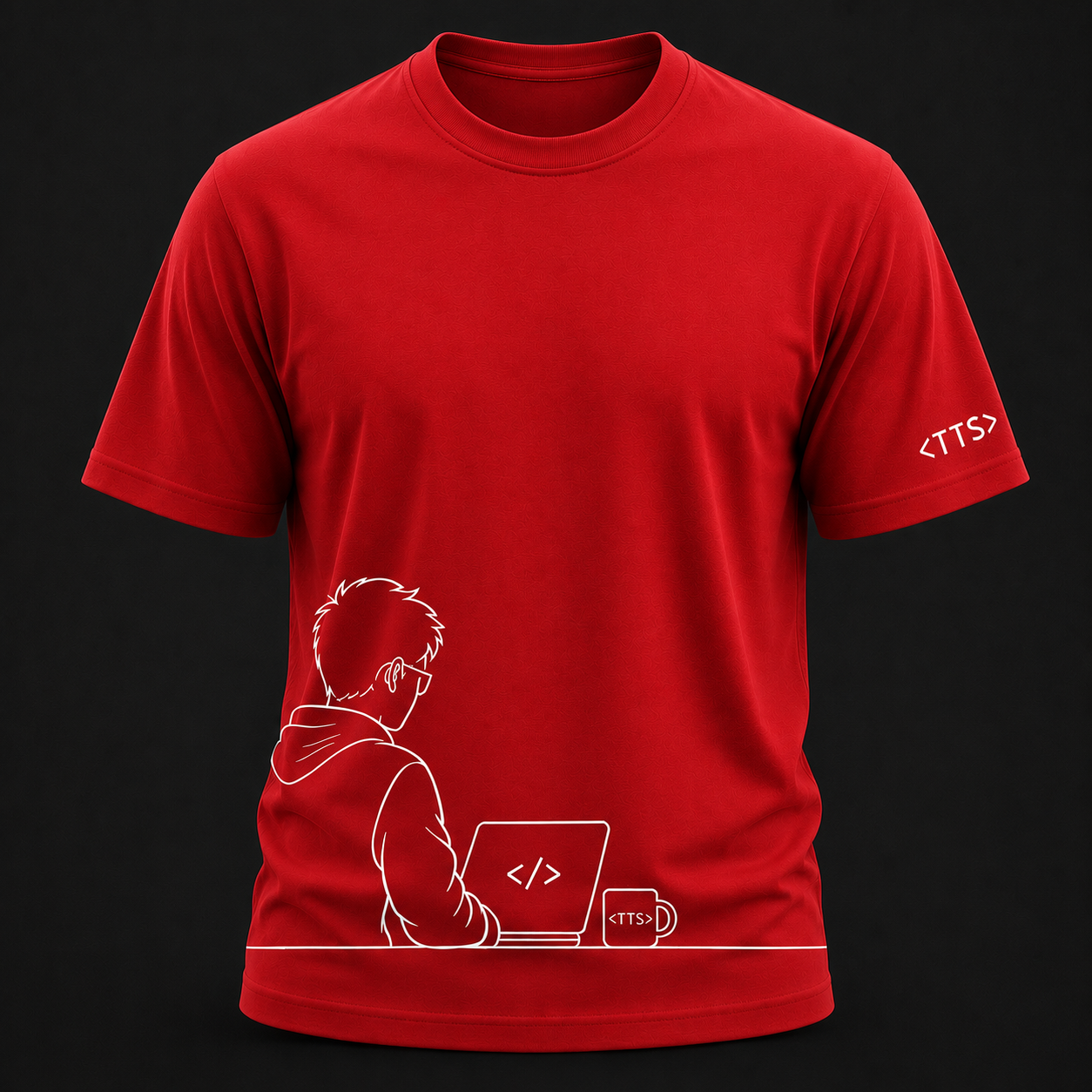 Techie Man Cotton T Shirt