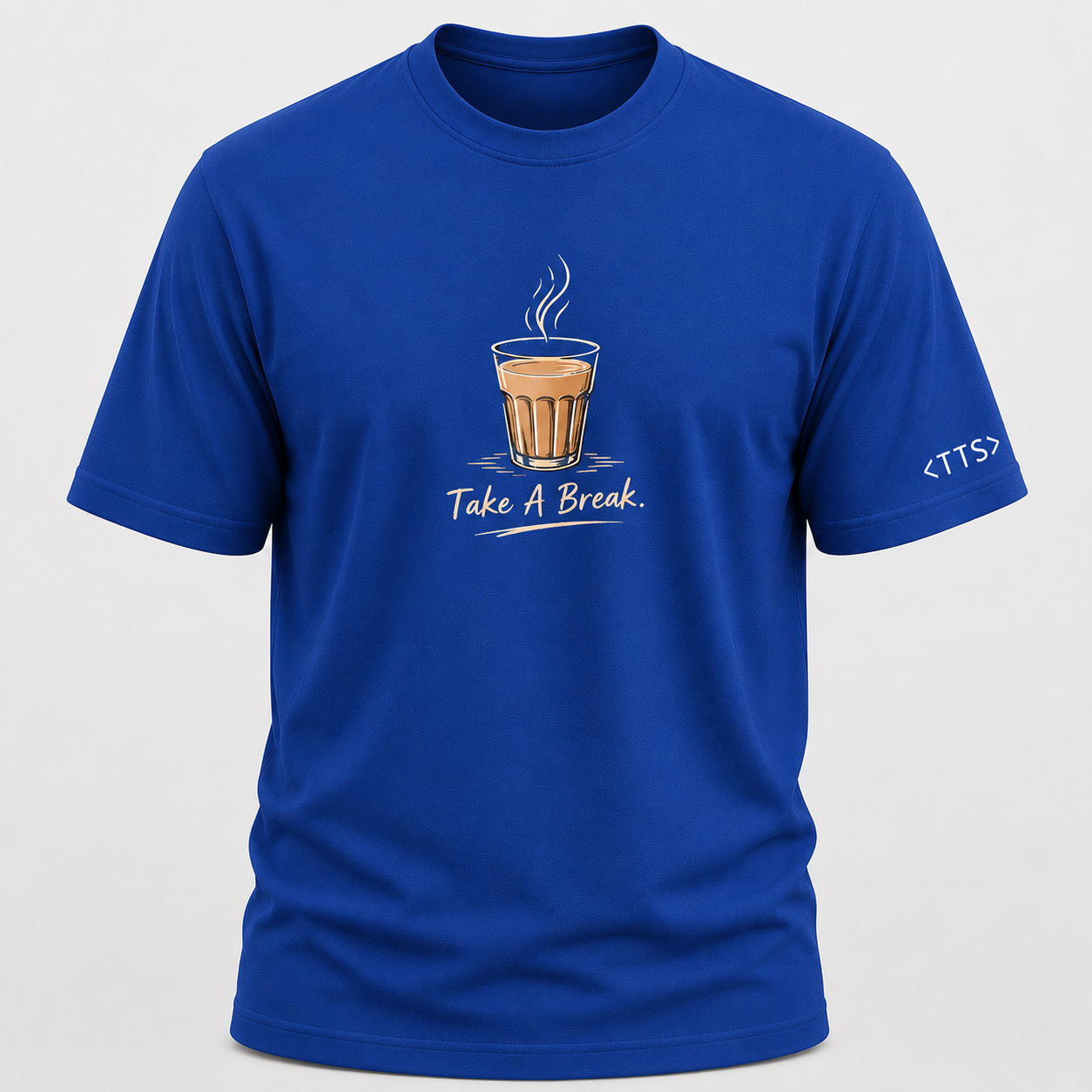 Tea Break Cotton T Shirt