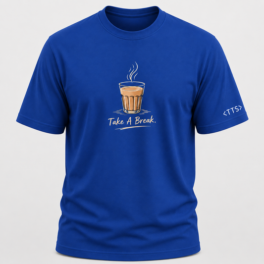 Tea Break Cotton T Shirt