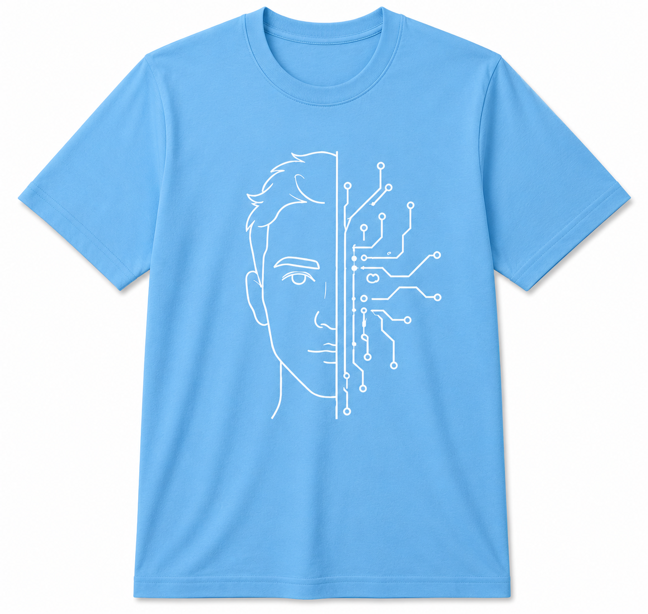Digital God Cotton T Shirt