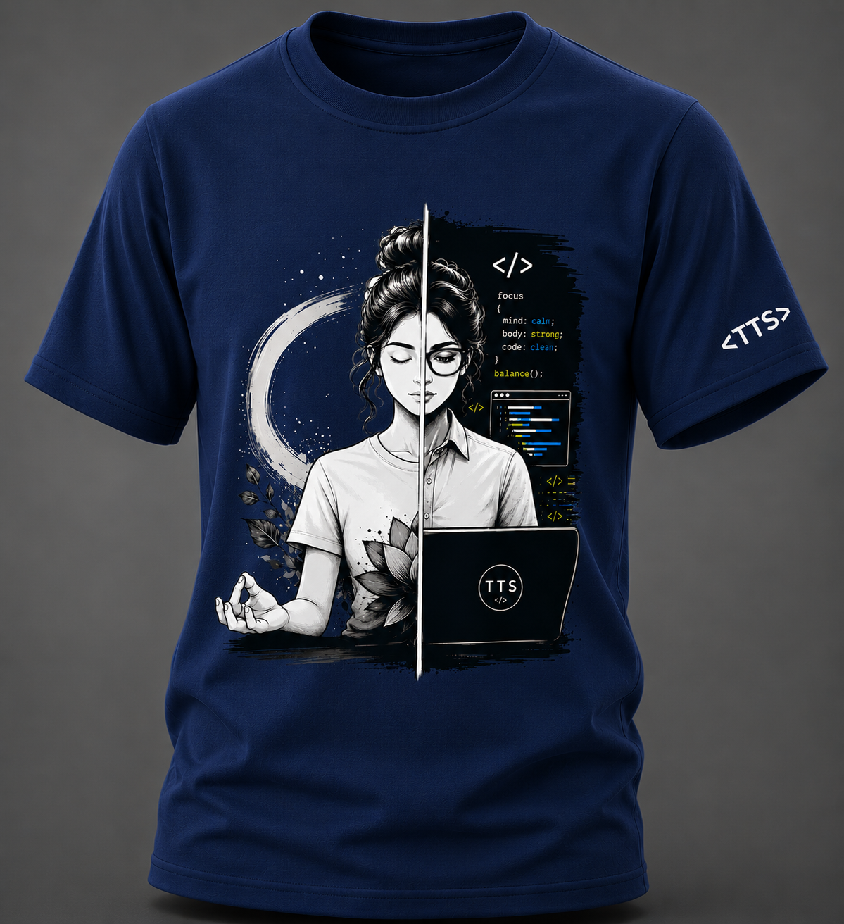 She MediTechs Pure Cotton T Shirt