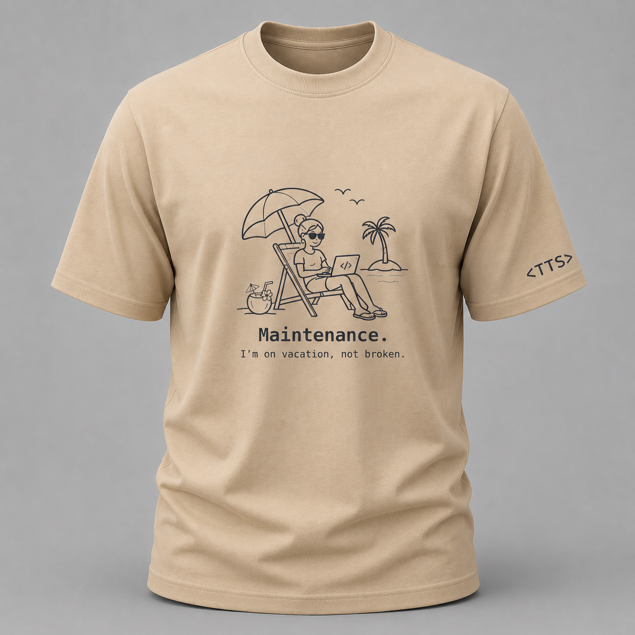 Maintenance Mode Woman Cotton T Shirt