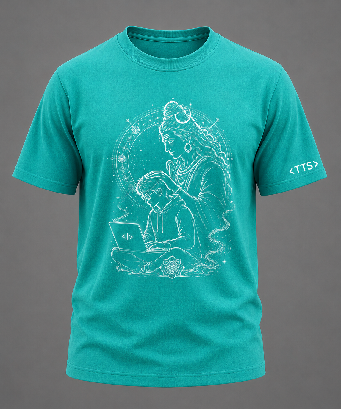 Shiva Blessing Cotton T Shirt