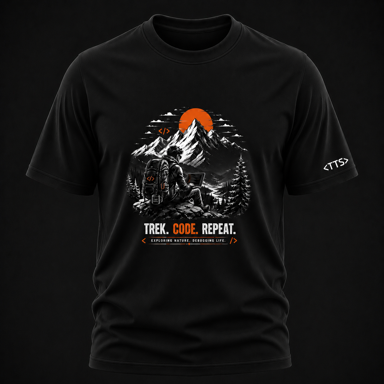 Trekker Techie Cotton T Shirt