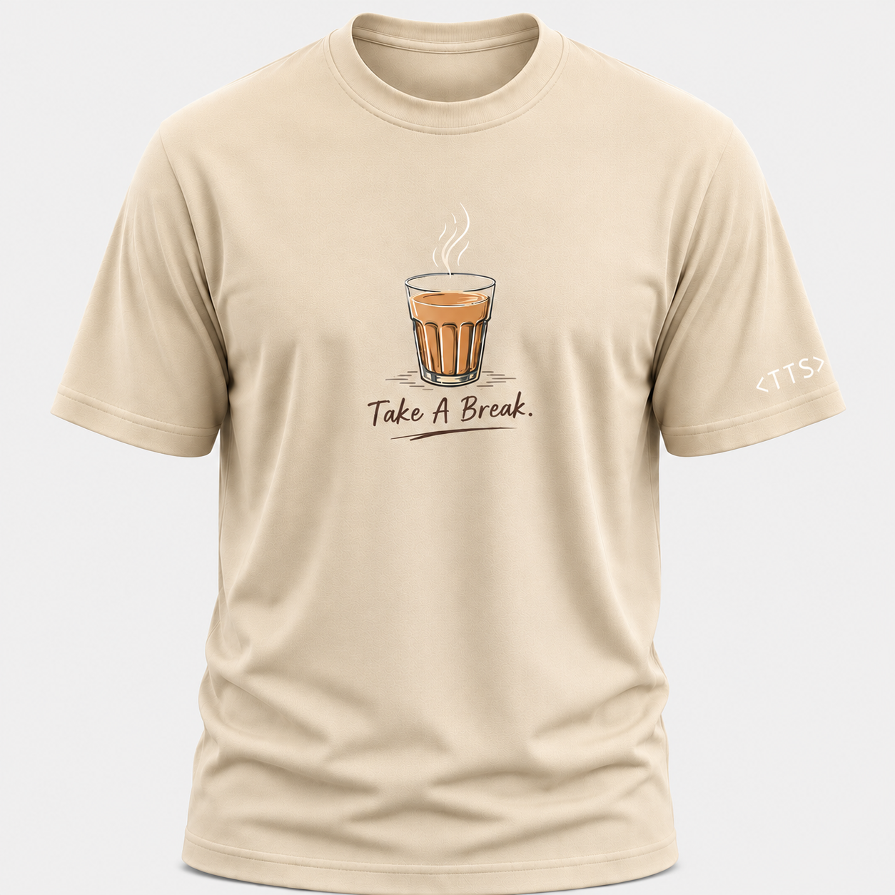 Tea Break Cotton T Shirt