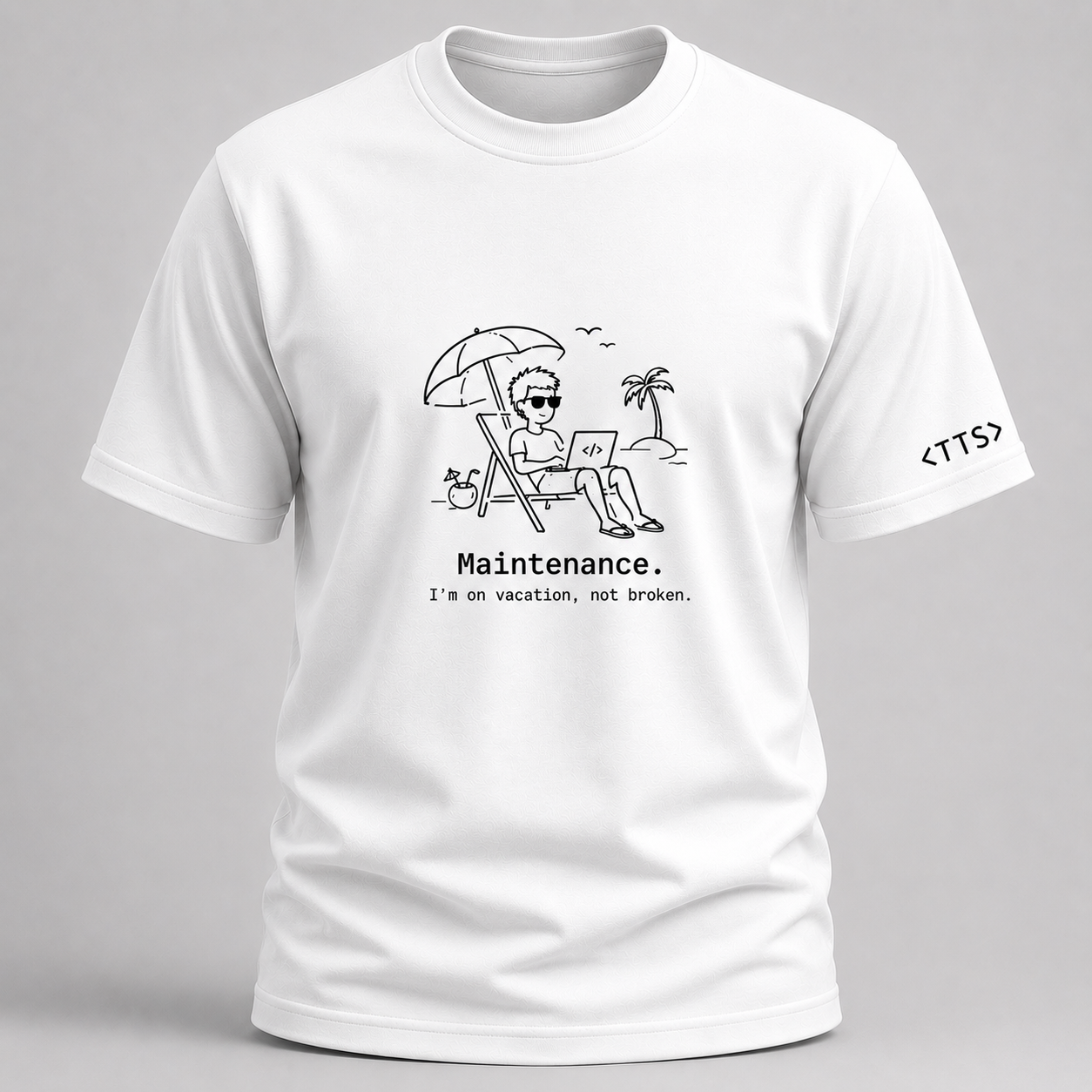 Maintenance Mode Cotton T Shirt