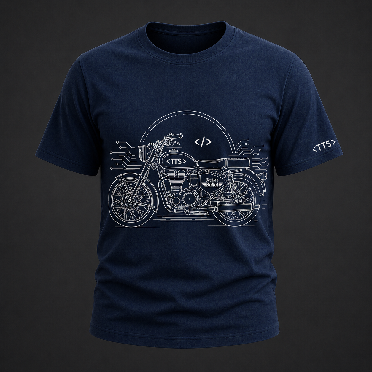 Techie’s Bullet Cotton T Shirt