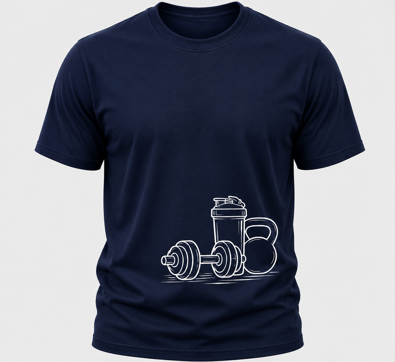 Gym Equipment Cotton T Shirt