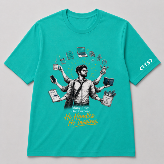 He Inspires Cotton T Shirt