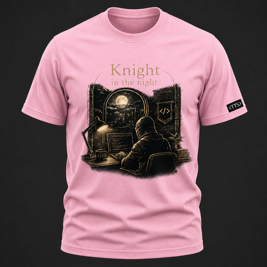 Knight In The Night Cotton T Shirt